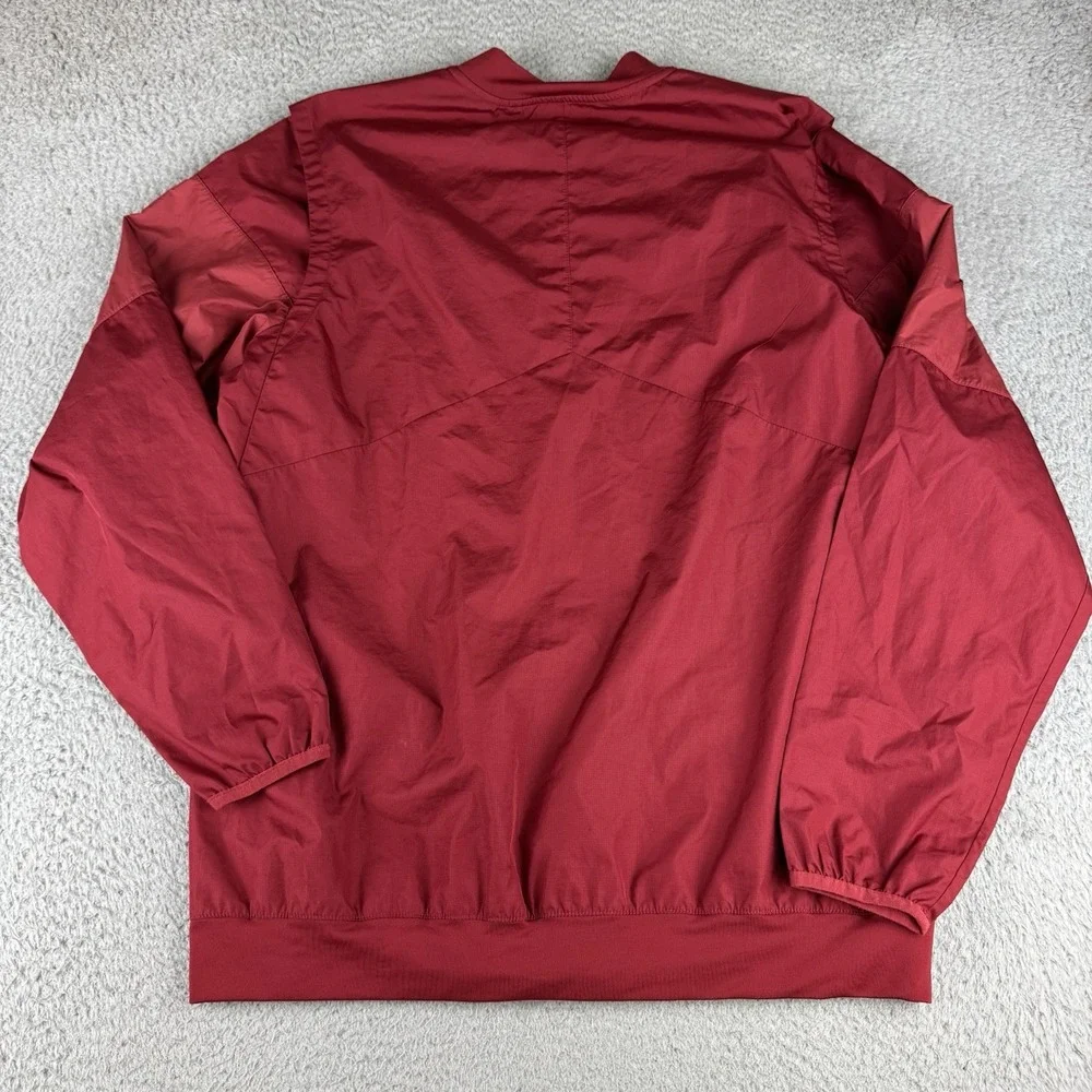 Nike OU Sooners STORM FIT 1/4 Zip Pullover Windbreaker Men's Size Medium